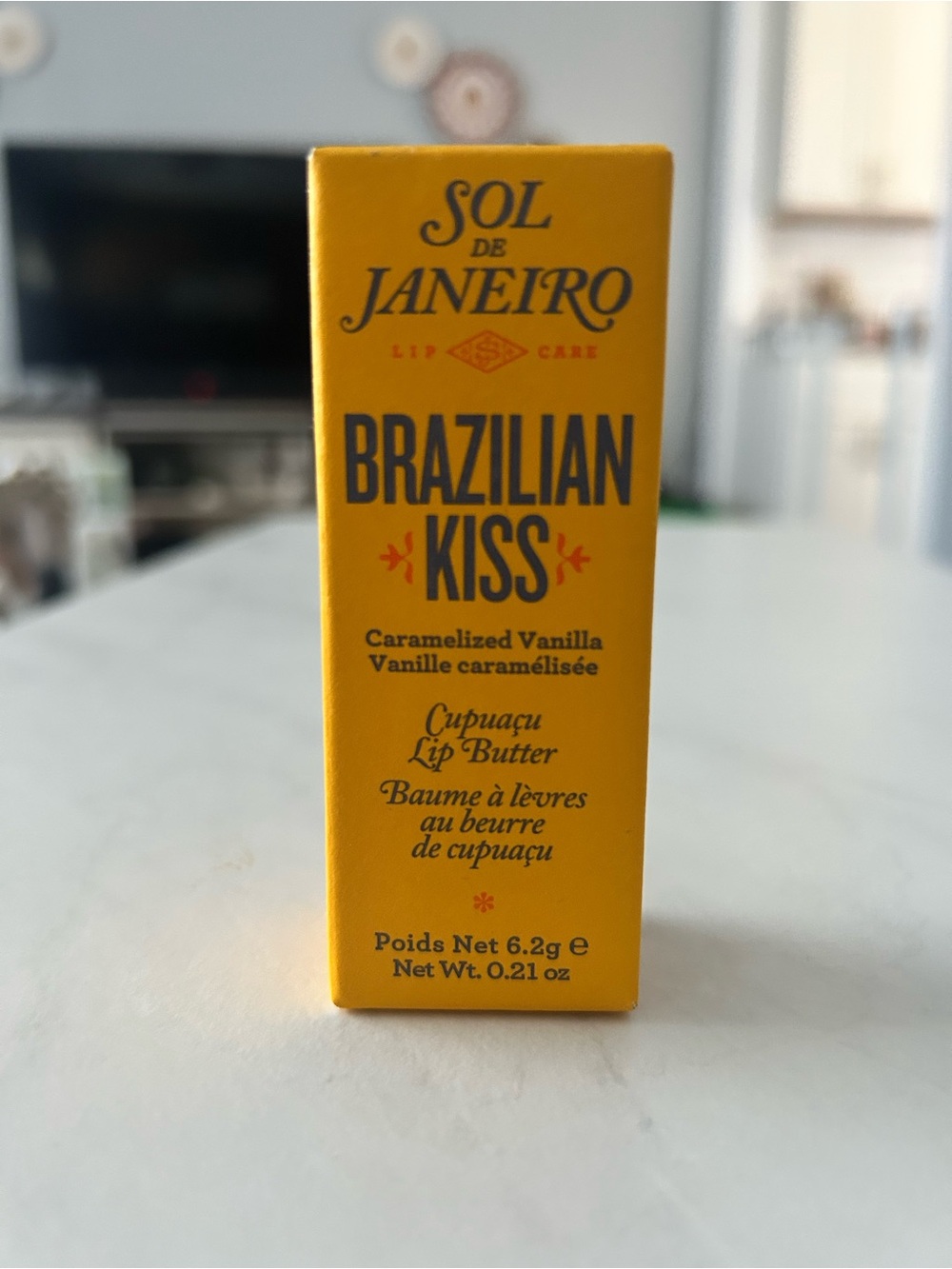 Sol de Janeiro Brazilian Kiss Lip Butter - Yellow Packaging